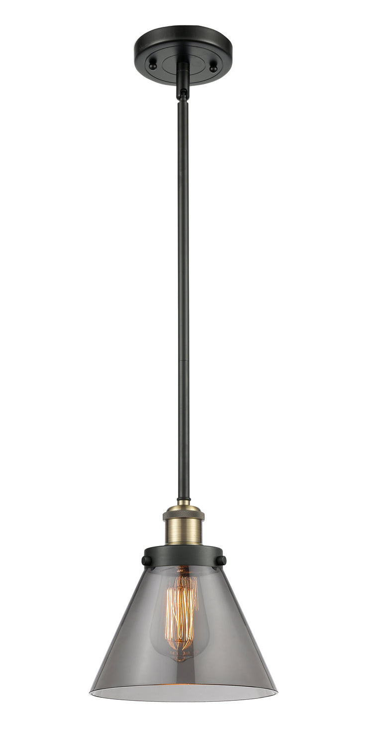 Innovations 916-1S-BAB-G43 One Light Mini Pendant, Black Antique Brass