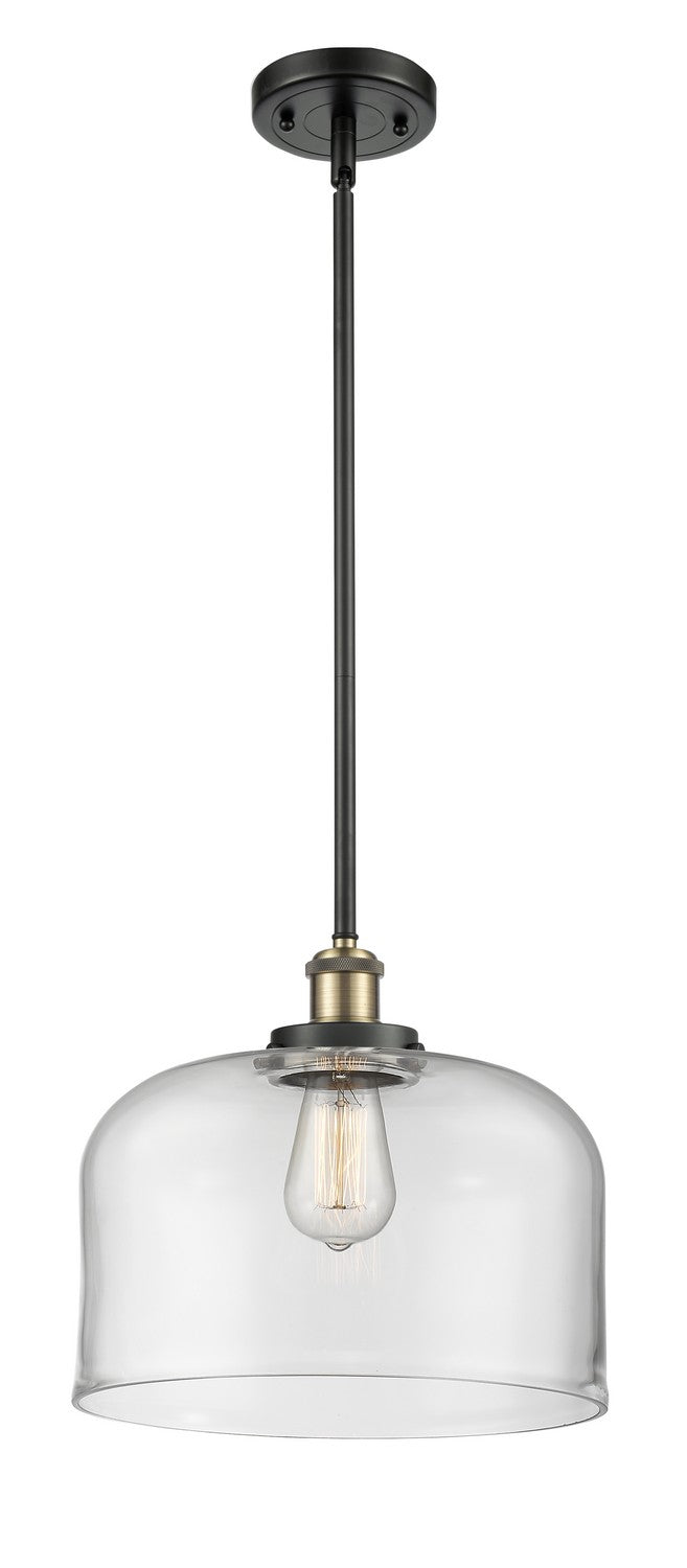 Innovations 916-1S-BAB-G72-L One Light Mini Pendant, Black Antique Brass