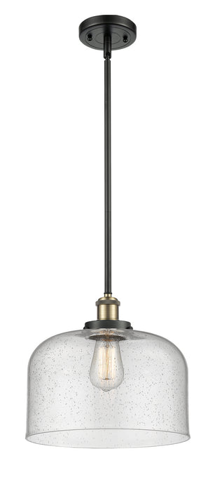 Innovations 916-1S-BAB-G74-L-LED LED Mini Pendant, Black Antique Brass