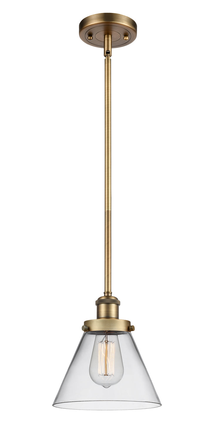 Innovations 916-1S-BB-G42 One Light Mini Pendant, Brushed Brass