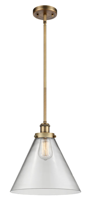 Innovations 916-1S-BB-G42-L One Light Mini Pendant, Brushed Brass