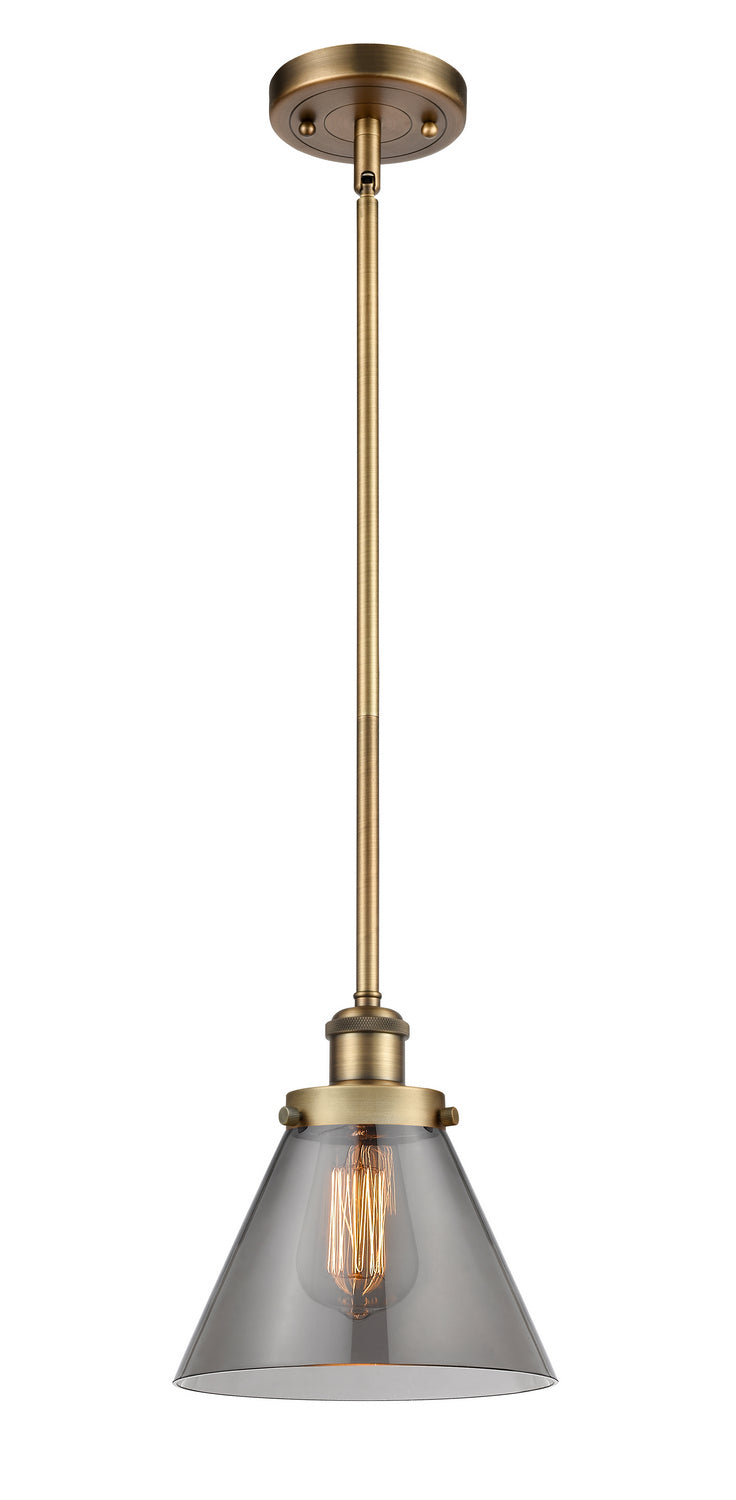 Innovations 916-1S-BB-G43 One Light Mini Pendant, Brushed Brass