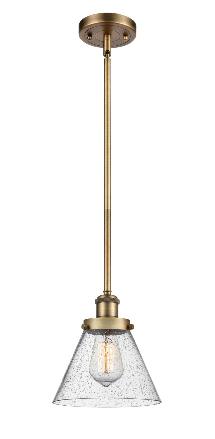 Innovations 916-1S-BB-G44 One Light Mini Pendant, Brushed Brass
