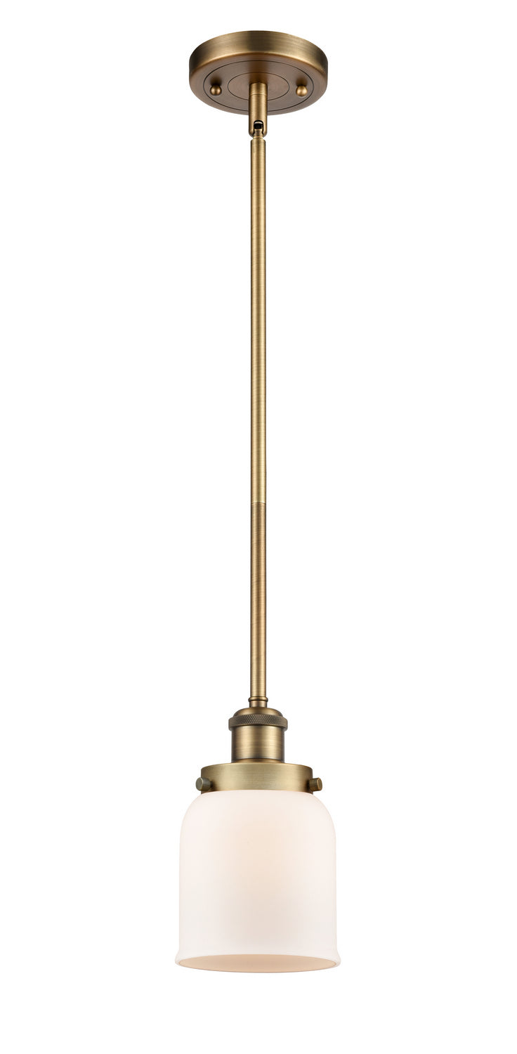 Innovations 916-1S-BB-G51 One Light Mini Pendant, Brushed Brass
