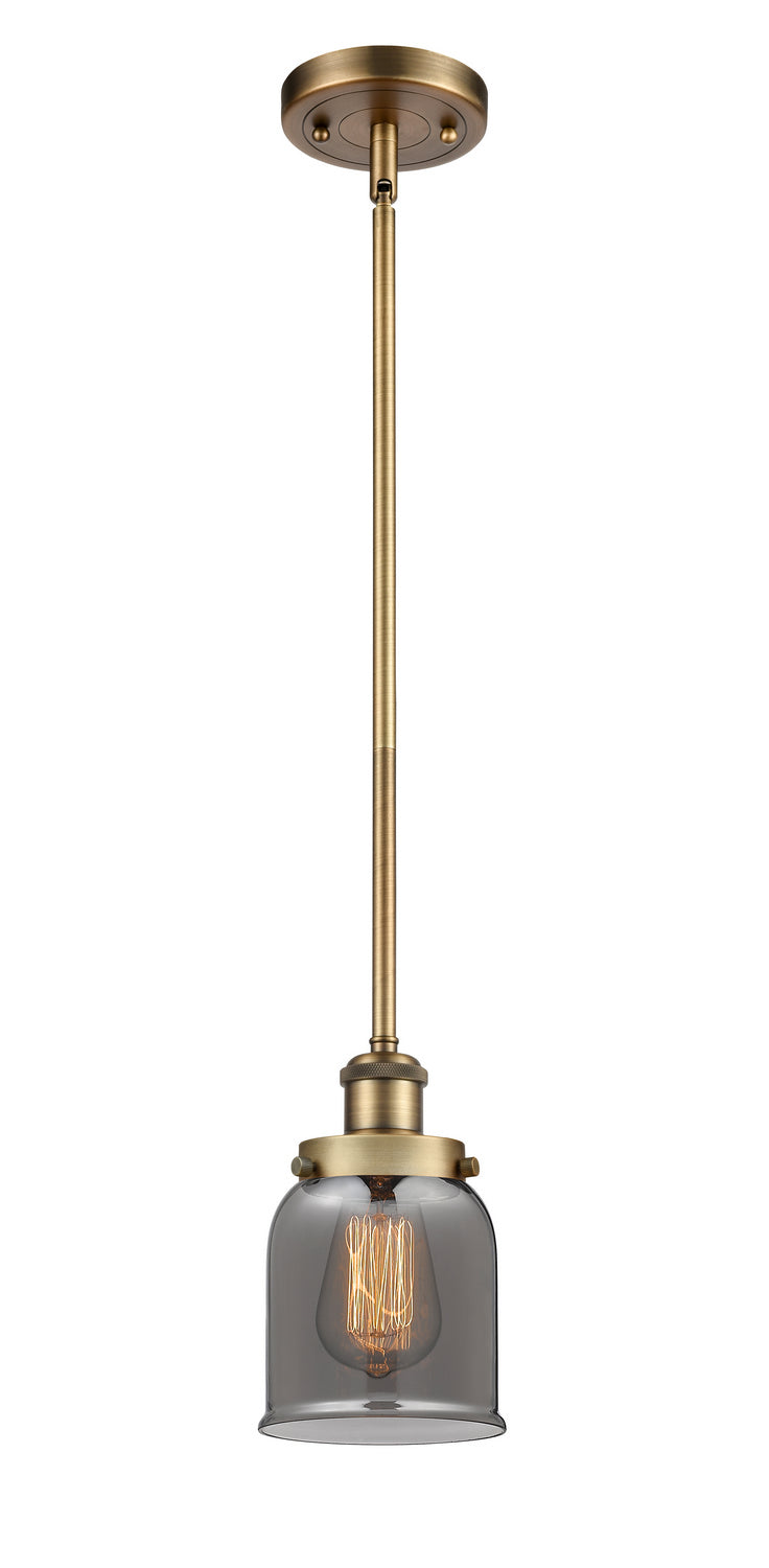 Innovations 916-1S-BB-G53 One Light Mini Pendant, Brushed Brass
