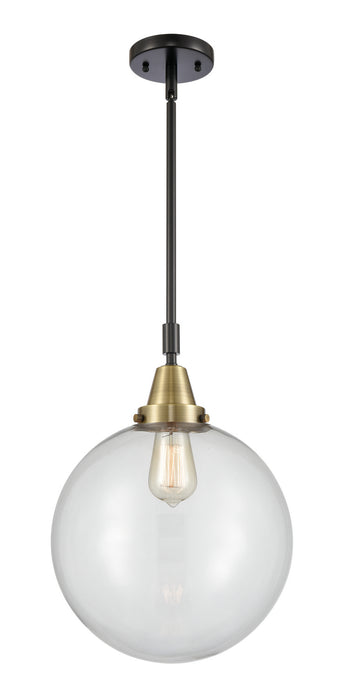 Innovations 447-1S-BAB-G202-12-LED LED Mini Pendant, Black Antique Brass