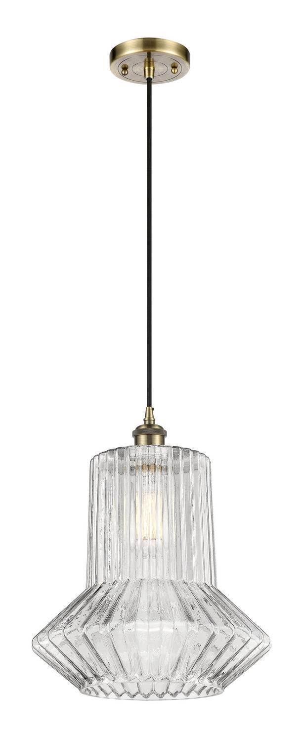 Innovations 516-1P-AB-G212 One Light Mini Pendant, Antique Brass