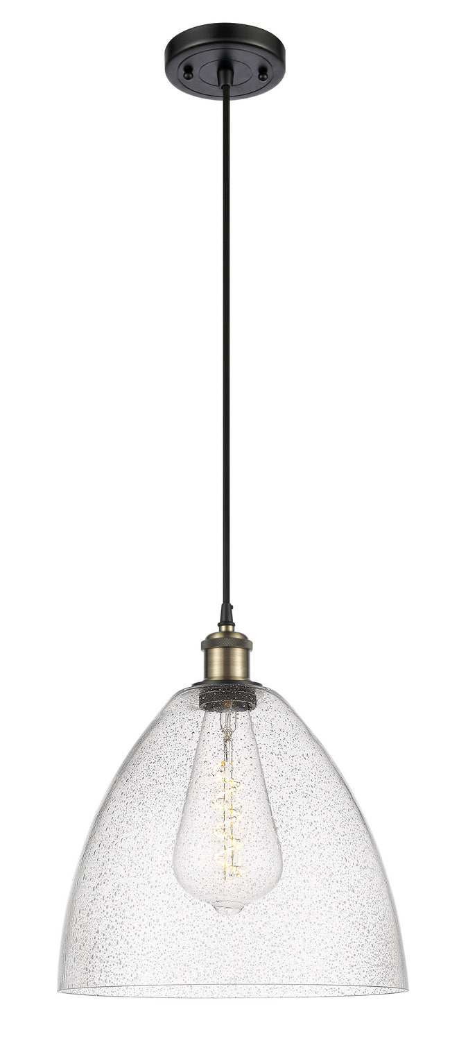 Innovations 516-1P-BAB-GBD-124-LED LED Mini Pendant, Black Antique Brass