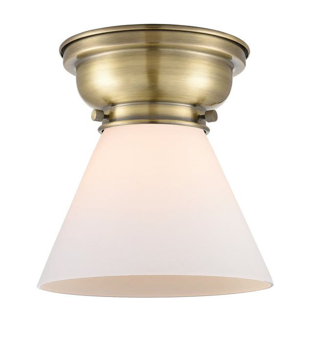 Innovations 623-1F-AB-G41-LED LED Flush Mount, Antique Brass
