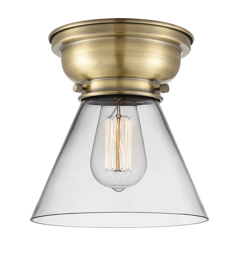 Innovations 623-1F-AB-G42-LED LED Flush Mount, Antique Brass