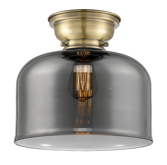 Innovations 623-1F-AB-G73-L-LED LED Flush Mount, Antique Brass