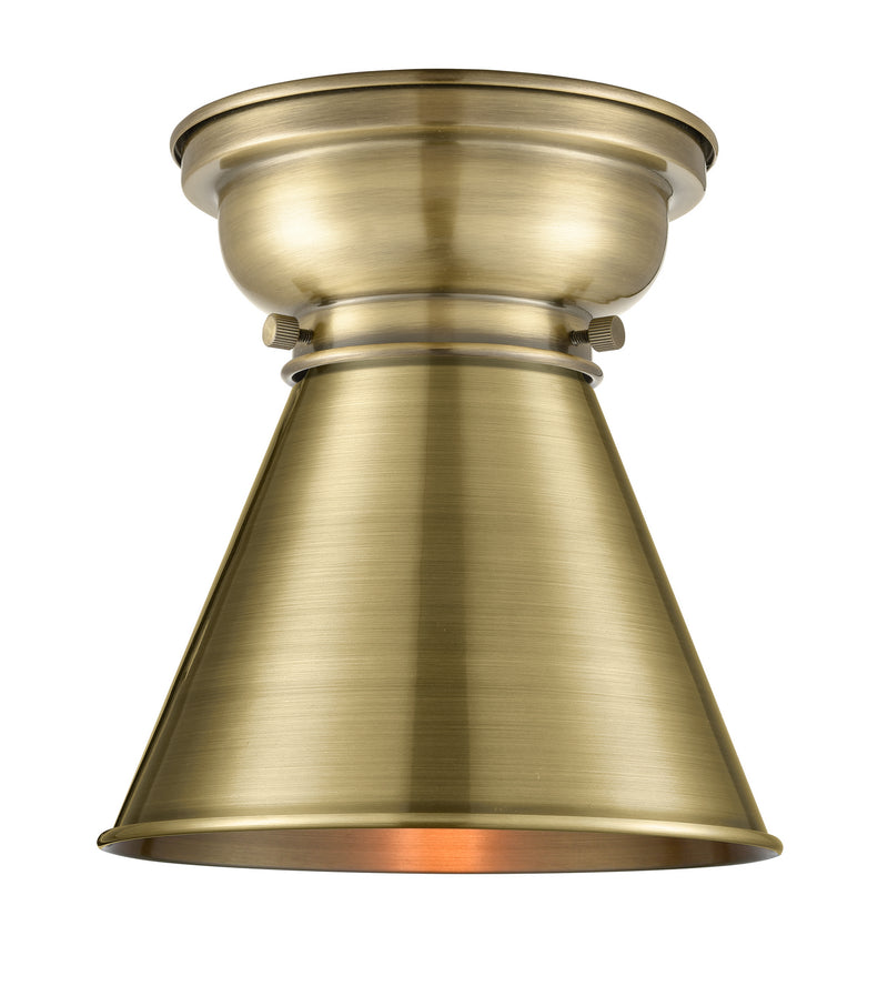 Innovations 623-1F-AB-M13-AB-LED LED Flush Mount, Antique Brass