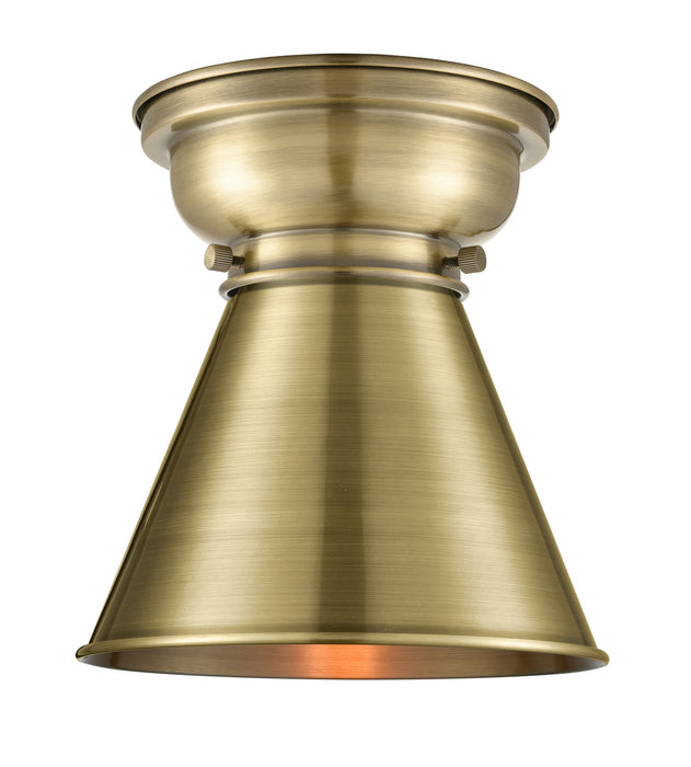Innovations 623-1F-AB-M13-AB-LED LED Flush Mount, Antique Brass