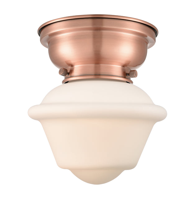 Innovations 623-1F-AC-G531-LED LED Flush Mount, Antique Copper
