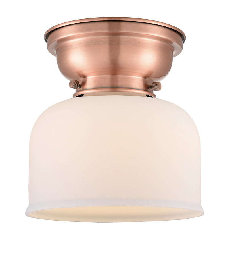 Innovations 623-1F-AC-G71-LED LED Flush Mount, Antique Copper
