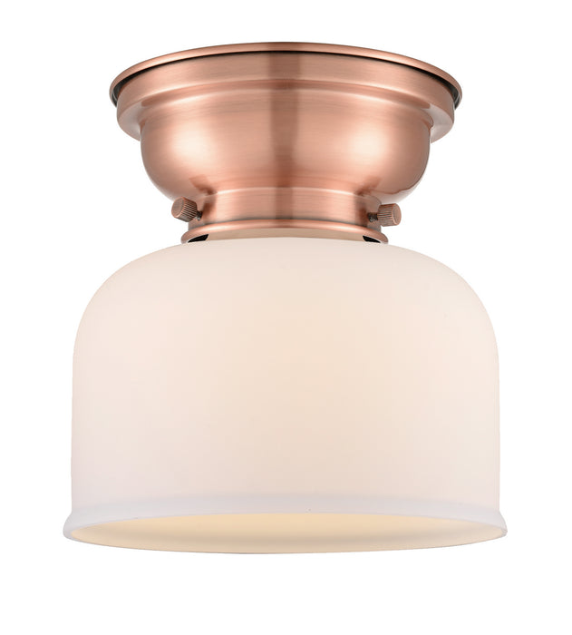 Innovations 623-1F-AC-G71-LED LED Flush Mount, Antique Copper