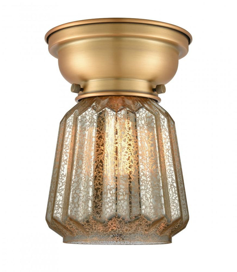 Innovations 623-1F-BB-G146-LED LED Flush Mount, Brushed Brass