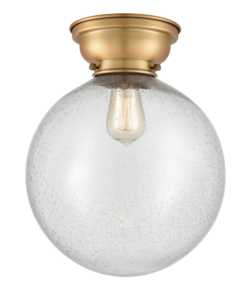 Innovations 623-1F-BB-G204-12-LED LED Flush Mount, Brushed Brass