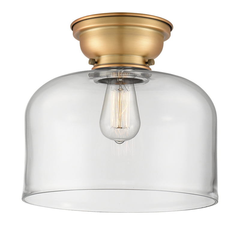 Innovations 623-1F-BB-G72-L-LED LED Flush Mount, Brushed Brass