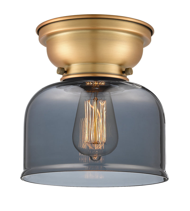 Innovations 623-1F-BB-G73 One Light Flush Mount, Brushed Brass
