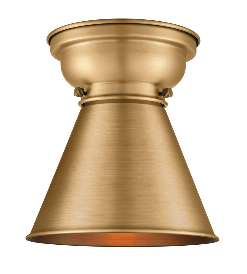 Innovations 623-1F-BB-M13-BB-LED LED Flush Mount, Brushed Brass