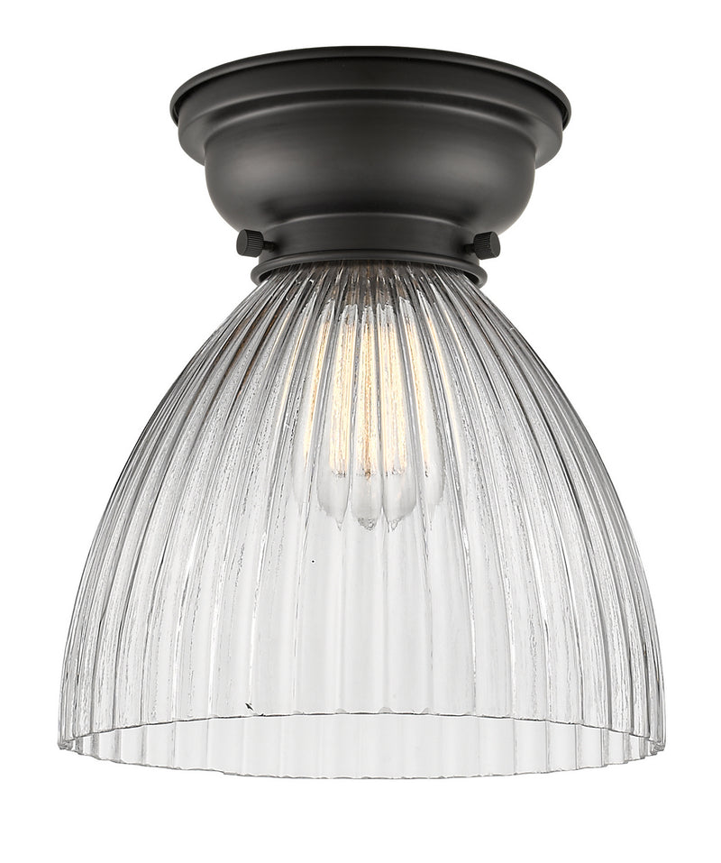 Innovations 623-1F-BK-G222-LED LED Flush Mount, Matte Black