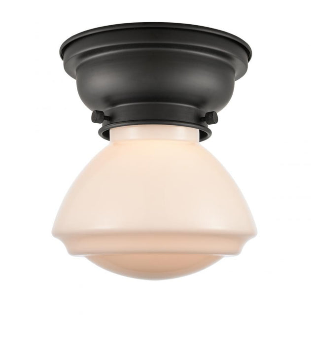 Innovations 623-1F-BK-G321-LED LED Flush Mount, Matte Black