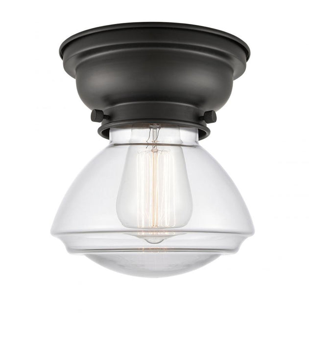 Innovations 623-1F-BK-G322-LED LED Flush Mount, Matte Black