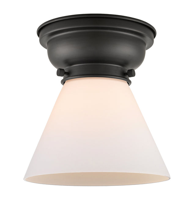 Innovations 623-1F-BK-G41-LED LED Flush Mount, Matte Black