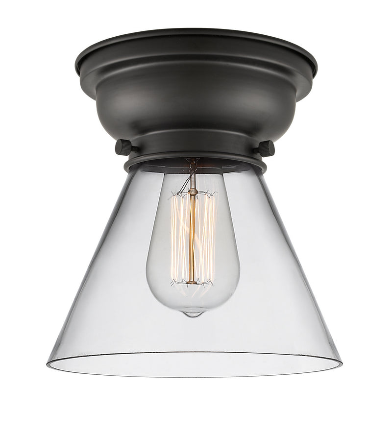 Innovations 623-1F-BK-G42-LED LED Flush Mount, Matte Black