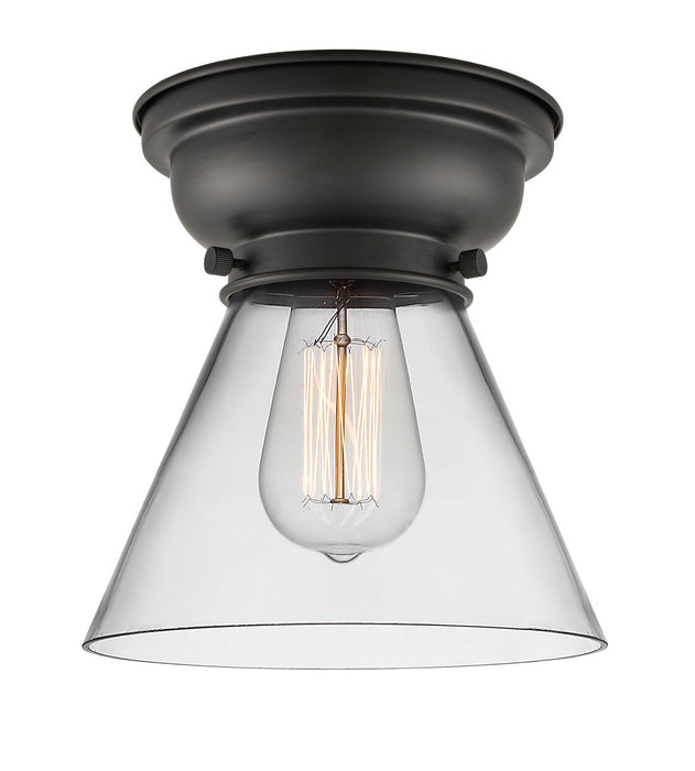 Innovations 623-1F-BK-G42-LED LED Flush Mount, Matte Black
