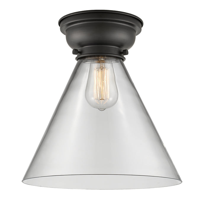 Innovations 623-1F-BK-G42-L-LED LED Flush Mount, Matte Black