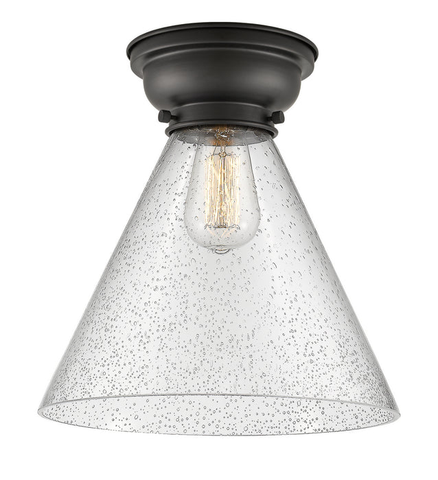 Innovations 623-1F-BK-G44-L-LED LED Flush Mount, Matte Black
