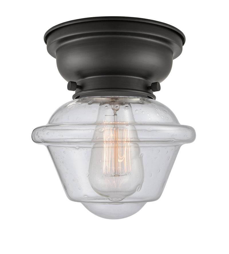 Innovations 623-1F-BK-G534-LED LED Flush Mount, Matte Black