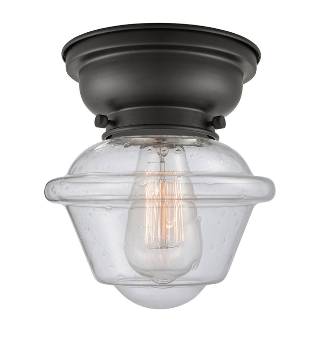 Innovations 623-1F-BK-G534-LED LED Flush Mount, Matte Black