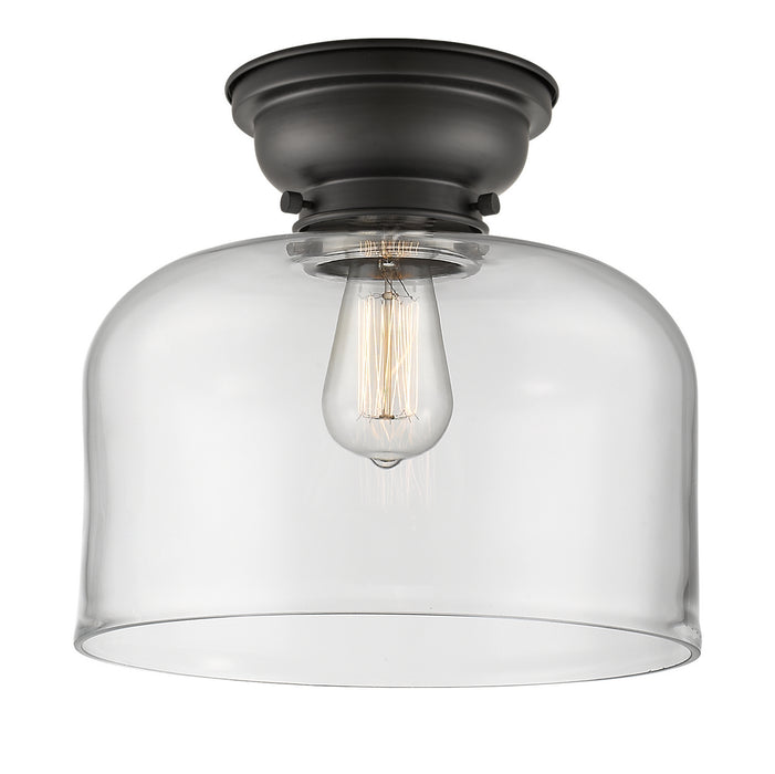 Innovations 623-1F-BK-G72-L-LED LED Flush Mount, Matte Black
