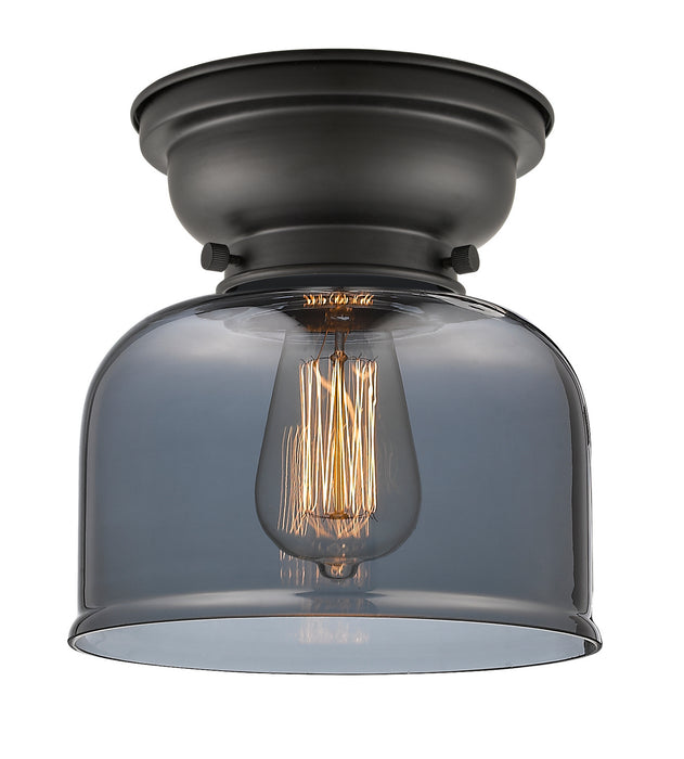 Innovations 623-1F-BK-G73 One Light Flush Mount, Matte Black