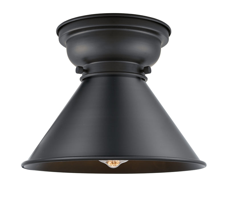 Innovations 623-1F-BK-M10-BK-LED LED Flush Mount, Matte Black