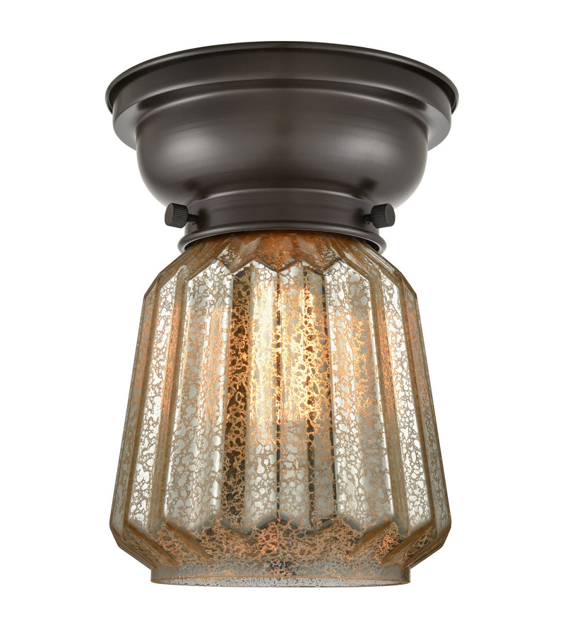 Innovations 623-1F-OB-G146-LED LED Flush Mount, Oil Rubbed Bronze