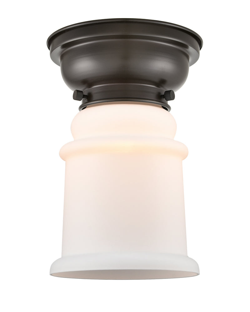 Innovations 623-1F-OB-G181 One Light Flush Mount, Oil Rubbed Bronze