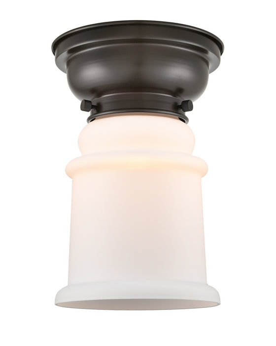 Innovations 623-1F-OB-G181 One Light Flush Mount, Oil Rubbed Bronze