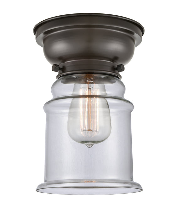 Innovations 623-1F-OB-G182 One Light Flush Mount, Oil Rubbed Bronze