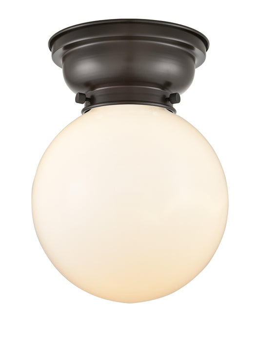 Innovations 623-1F-OB-G201-8-LED LED Flush Mount, Oil Rubbed Bronze