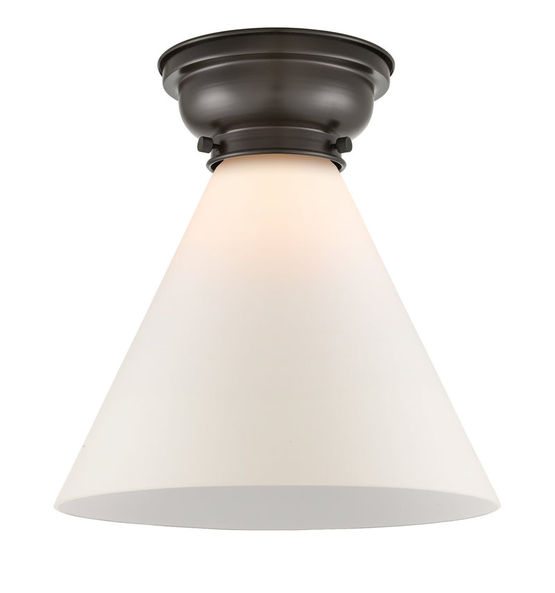 Innovations 623-1F-OB-G41-L One Light Flush Mount, Oil Rubbed Bronze