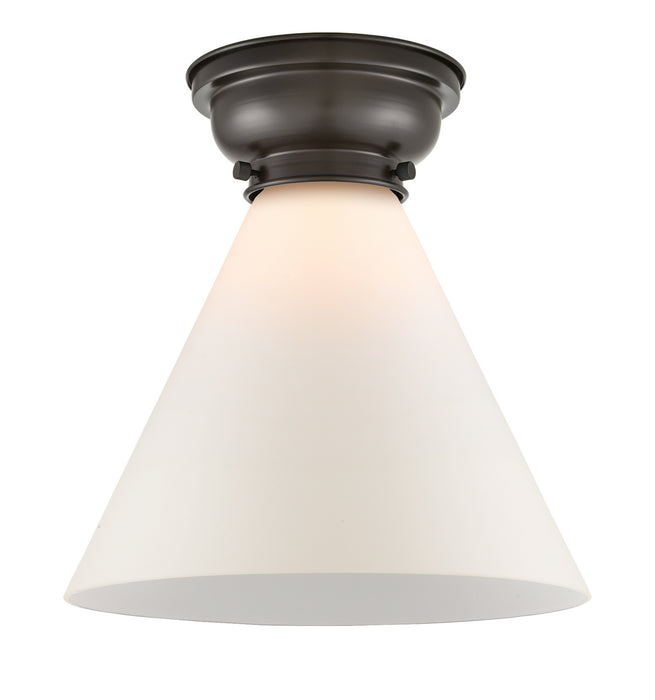 Innovations 623-1F-OB-G41-L One Light Flush Mount, Oil Rubbed Bronze