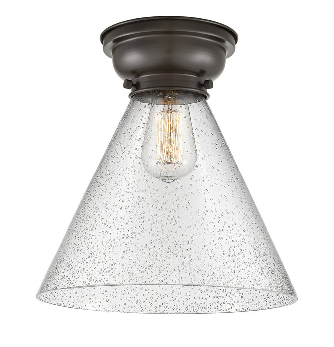 Innovations 623-1F-OB-G44-L One Light Flush Mount, Oil Rubbed Bronze