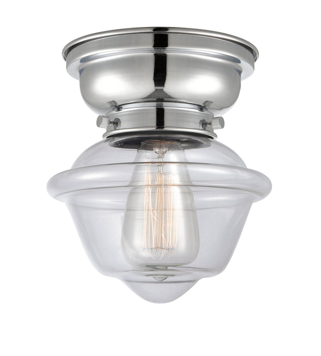 Innovations 623-1F-PC-G532 One Light Flush Mount, Polished Chrome