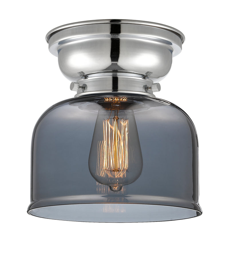 Innovations 623-1F-PC-G73 One Light Flush Mount, Polished Chrome