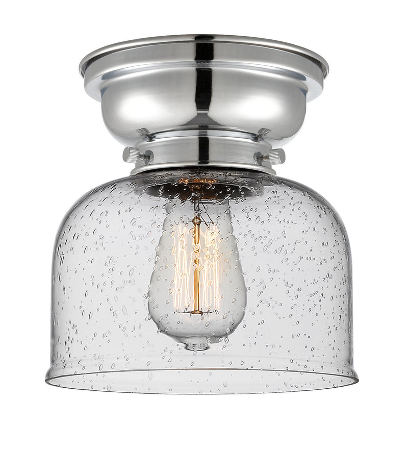 Innovations 623-1F-PC-G74 One Light Flush Mount, Polished Chrome