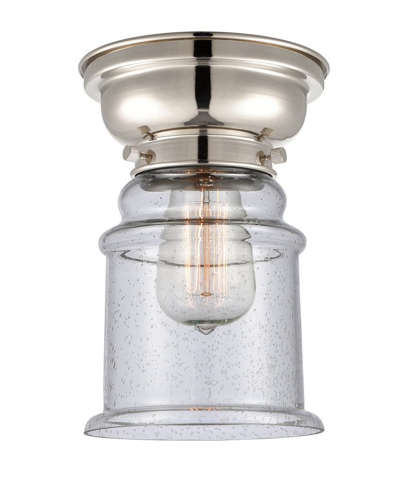 Innovations 623-1F-PN-G184-LED LED Flush Mount, Polished Nickel